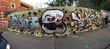 Graffiti Wall - Photo by Cort1