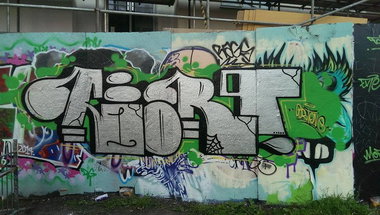 Graffiti Wall - Photo by Cort1