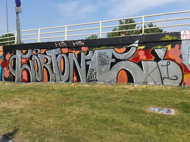 Graffiti Wall - Photo by Cort1