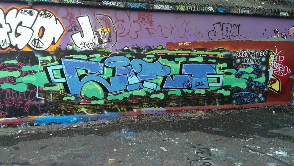 Graffiti Wall - Photo by Cort1