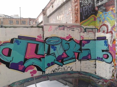 Graffiti Wall - Photo by Cort1