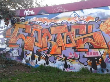 Graffiti Wall - Photo by Cort1