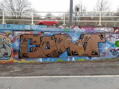 Graffiti Wall - Photo by Cort1