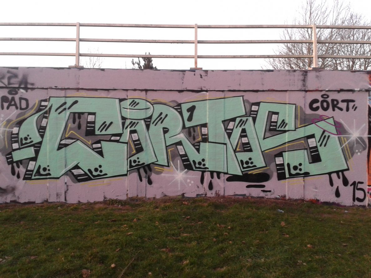 Graffiti Wall - Photo by Cort1