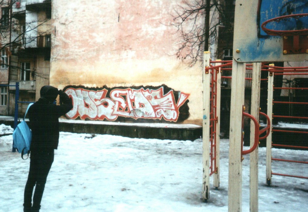 Graffiti Bombing in Lviv - Photo by Cory - cory, sive, ods (2013)