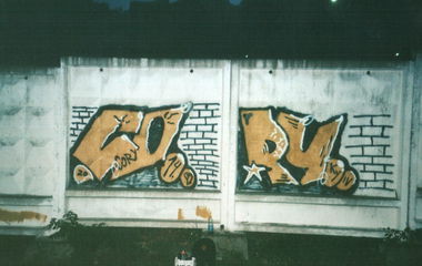 Graffiti Wall - Photo by Cory