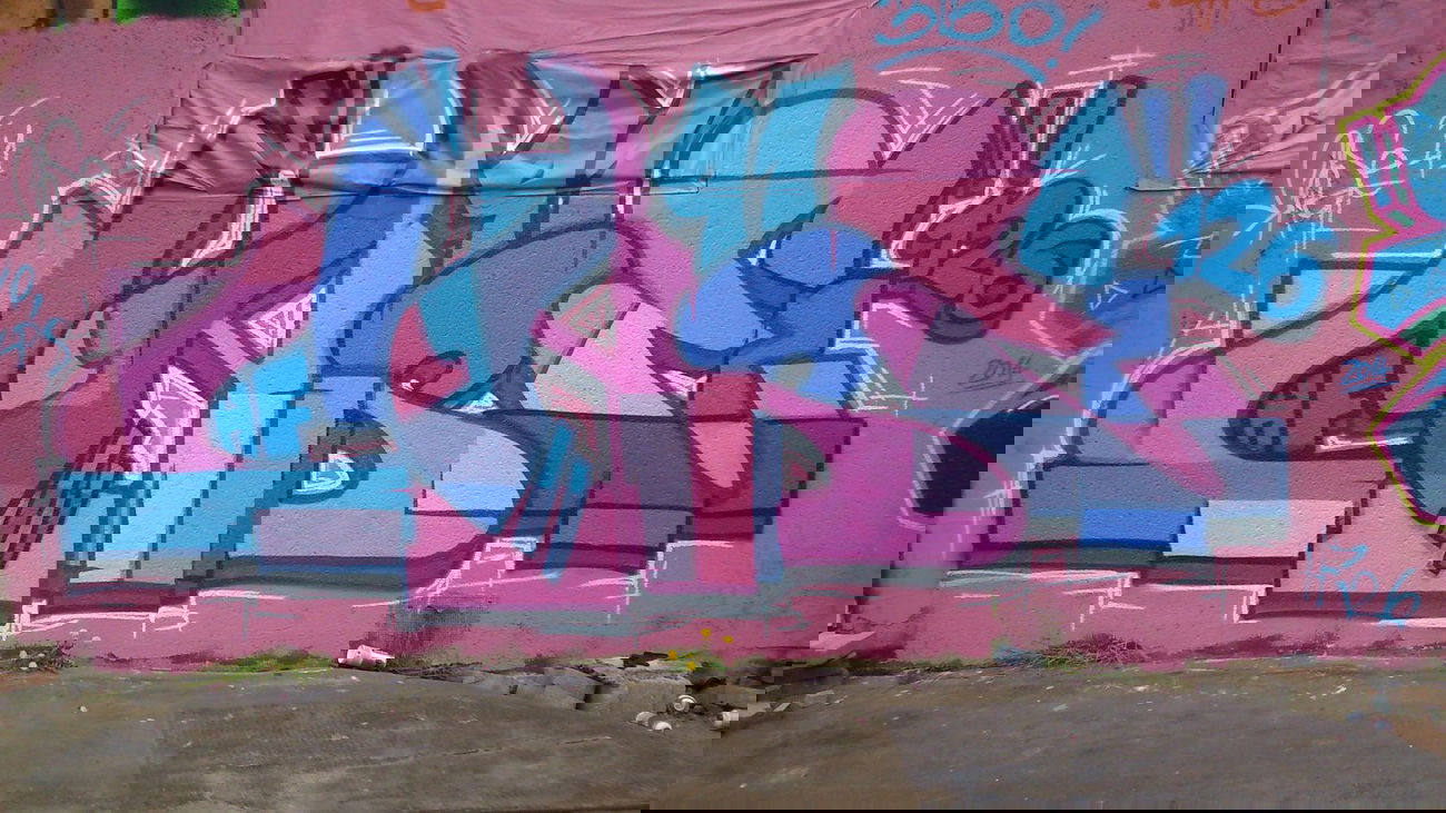 Graffiti Wall in Homburg - Photo by Cose41