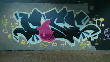 Graffiti Wall in Homburg - Photo by Cose41 (2014)