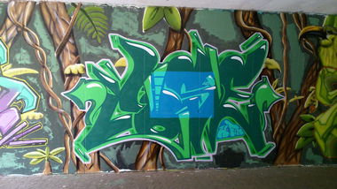 Graffiti Wall in Homburg - Photo by Cose41 (2014)