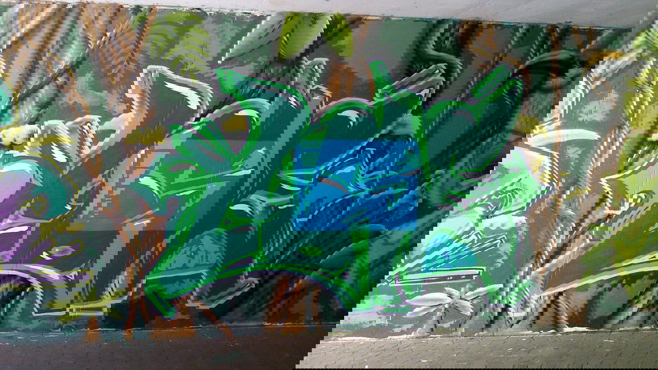 Graffiti Wall in Homburg - Photo by Cose41 (2014)