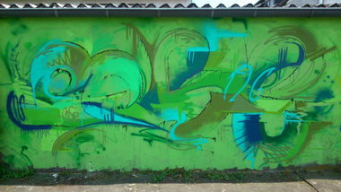 Graffiti Wall in Homburg - Photo by Cose41 - Saarland, Cose41, HFC (2014)