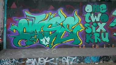 Graffiti Wall in Saarbrücken - Photo by Cose41 - cose41, Saarbrücken, Saarland (2014)