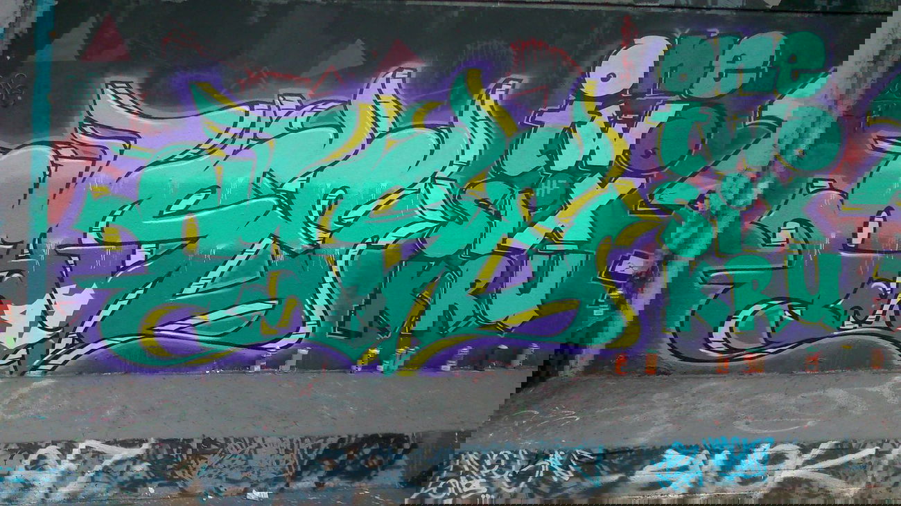 Graffiti Wall in Saarbrücken - Photo by Cose41 - cose41, Saarbrücken, Saarland (2014)