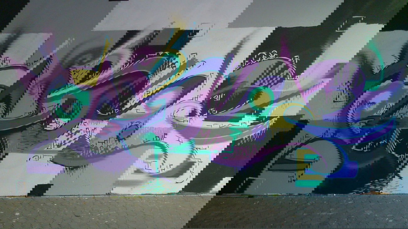 Graffiti Wall in Homburg - Photo by Cose41 - cose41, Saarland (2014)