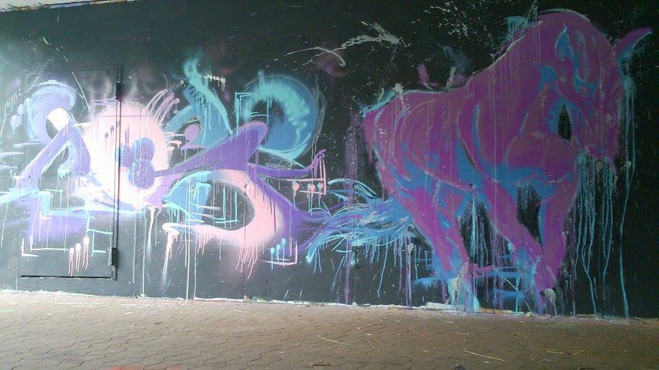 Graffiti Wall in Homburg - Photo by Cose41 (2014)