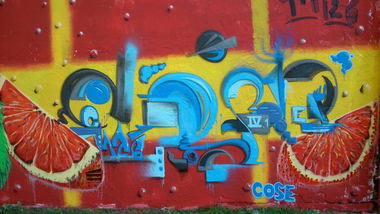 Graffiti Wall - Photo by Cose41 - metz, Cose41, fruity (2014)