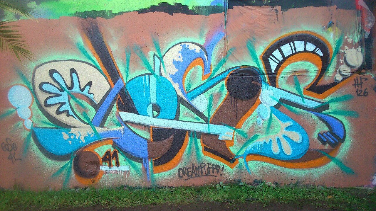 Graffiti Wall in Homburg - Photo by Cose41 - cose41, saarland, hf126 (2014)