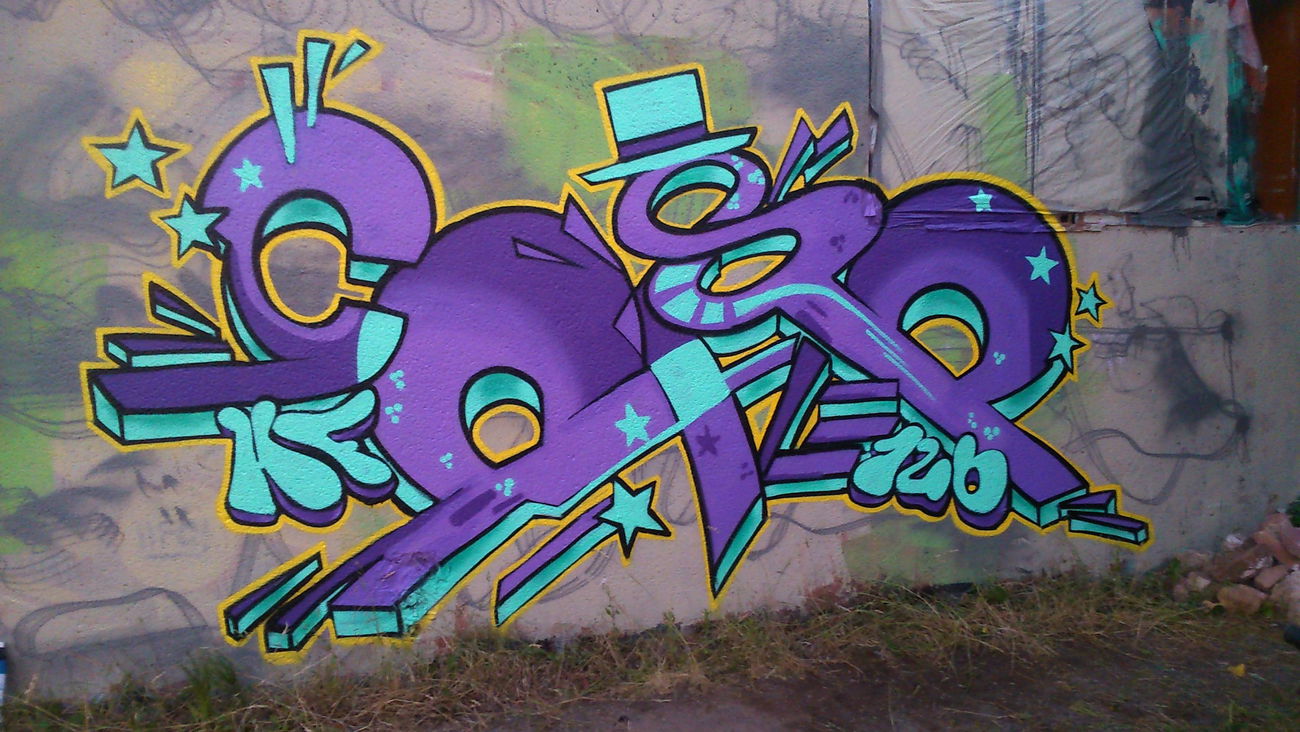 Graffiti Wall in Deutschland - Photo by Cose41 - cose41, hf126 (2015)