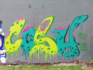 Graffiti Wall - Photo by Cosh - Cosh, TBD