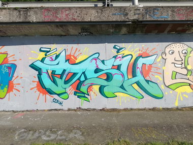 Graffiti Wall - Photo by Cosh - Cosh, TBD