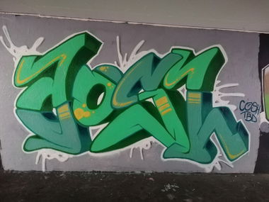 Graffiti Wall - Photo by Cosh - Cosh, TBD