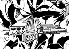 Graffiti Wall - Photo by CosmicSven - Mosak, ebs (2016)