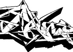 Graffiti Wall - Photo by CosmicSven - mosak, knut, lans (2016)