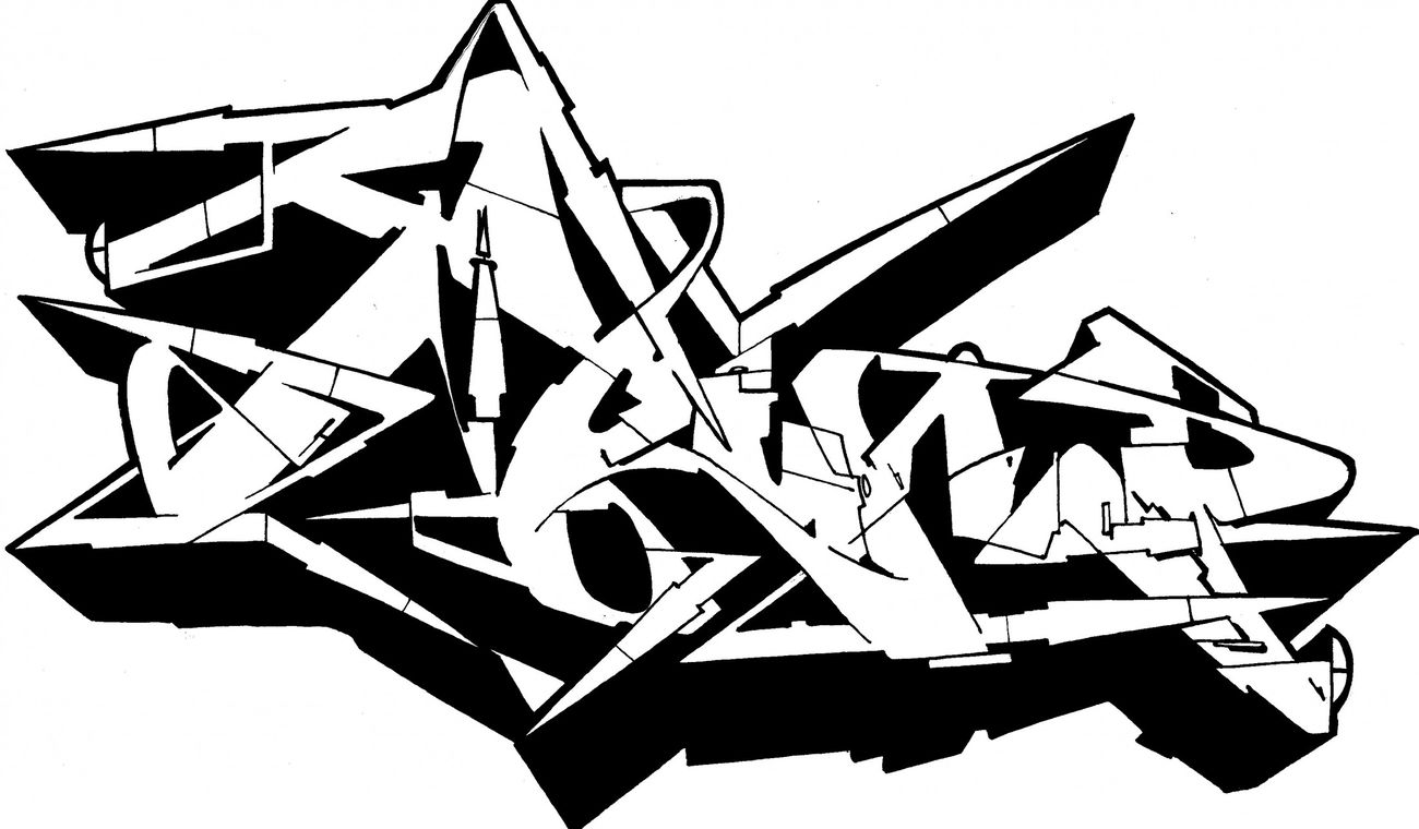 Graffiti Wall - Photo by CosmicSven - mosak, knut, lans (2016)