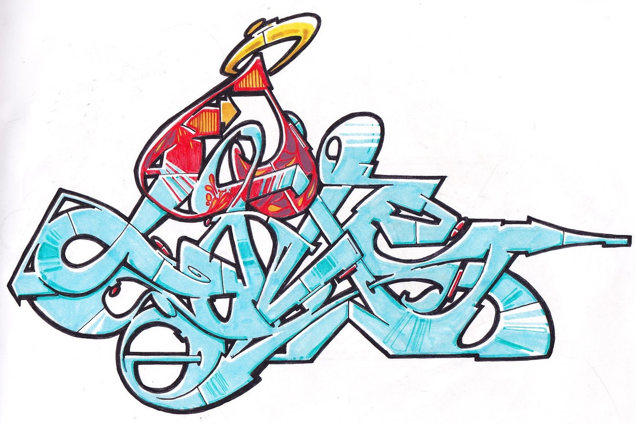 Graffiti Sketch - Photo by CosmicSven (2015)