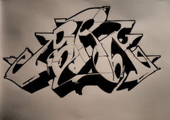 Graffiti Wall - Photo by CosmicSven - Mosak, EBS