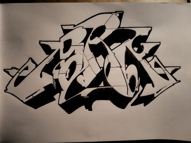 Graffiti Wall - Photo by CosmicSven - Mosak, EBS