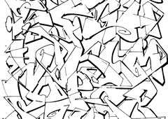 Graffiti Wall - Photo by CosmicSven - mosak, ebs, vamos (2016)