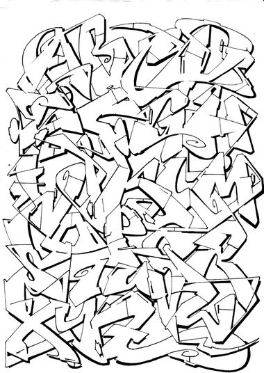 Graffiti Wall - Photo by CosmicSven - mosak, ebs, vamos (2016)