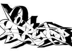 Graffiti Wall - Photo by CosmicSven - mosak, knut, lans (2016)