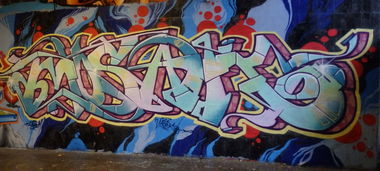 Graffiti Wall - Photo by CosmicSven - Ebs, mosak, knut (2016)