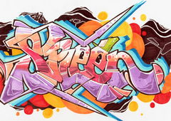 Graffiti Sketch - Photo by CosmicSven - mosak, knut, lans (2017)