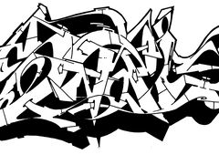 Graffiti Wall - Photo by CosmicSven - Mosak, ebs (2016)