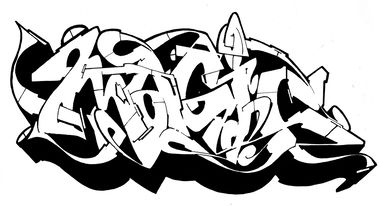 Graffiti Wall - Photo by CosmicSven - mosak, knut, lans (2016)