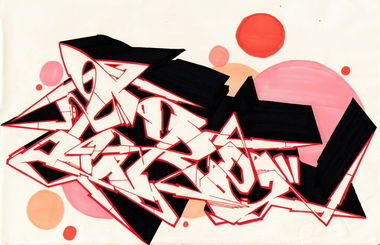 Graffiti Wall - Photo by CosmicSven - mosak, knut, lans (2017)