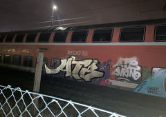 Graffiti Train - Photo by CrackKlaus18 - Atb
