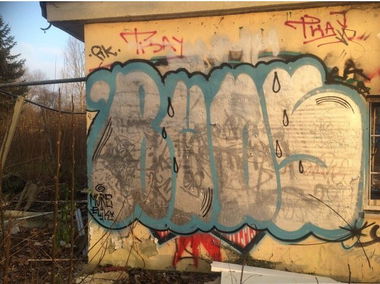 Graffiti Bombing - Photo by CrackKlaus18 - More, Buds