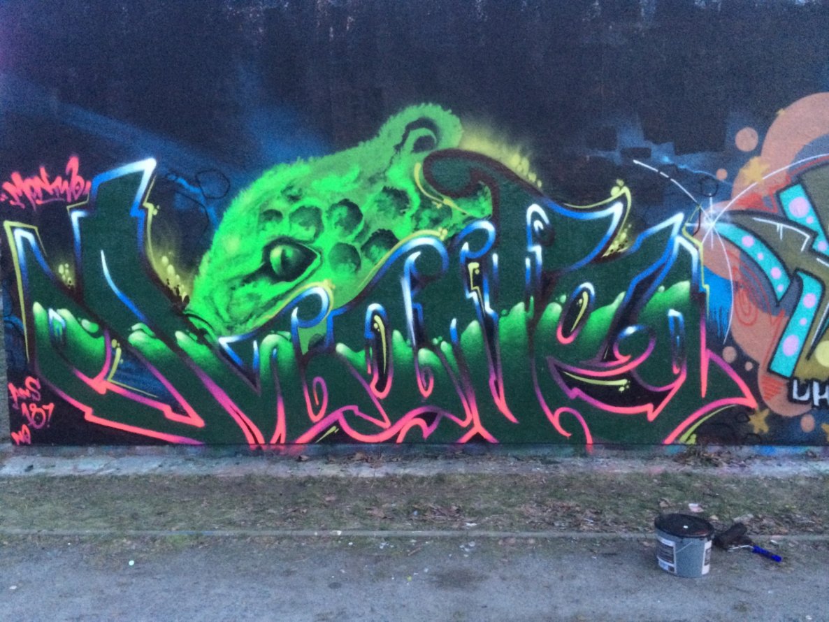 Graffiti Wall - Photo by CrackKlaus18 - Mone, nsw, 18