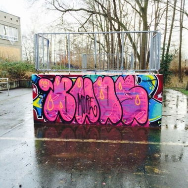 Graffiti Bombing - Photo by CrackKlaus18 - Buds, Yuri, more