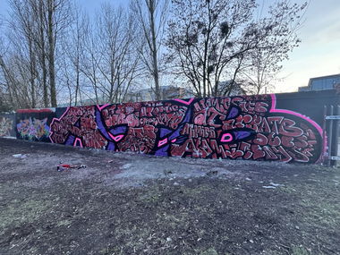 Graffiti Wall - Photo by CrackKlaus18 - Atb, berlin, atomics