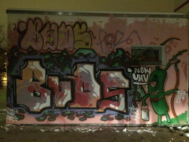 Graffiti Wall - Photo by CrackKlaus18 - Uhv, nsw, Buds