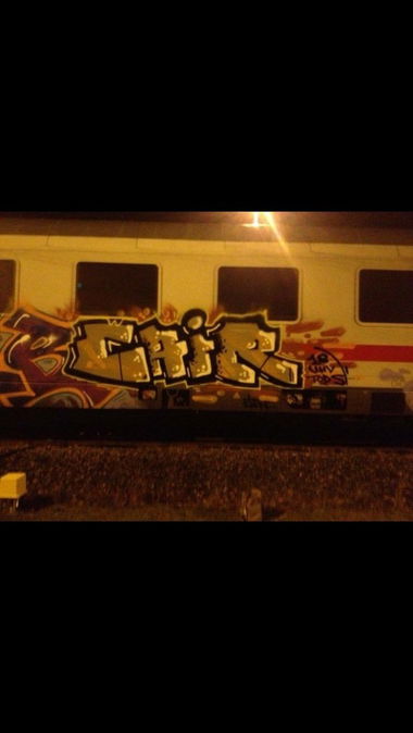 Graffiti Train - Photo by CrackKlaus18 - Cair