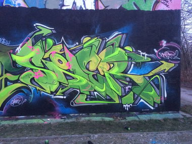 Graffiti Wall - Photo by CrackKlaus18 - Sner, csr