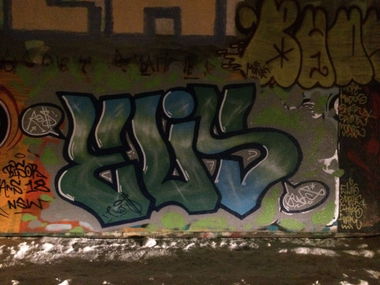 Graffiti Wall - Photo by CrackKlaus18 - Elis