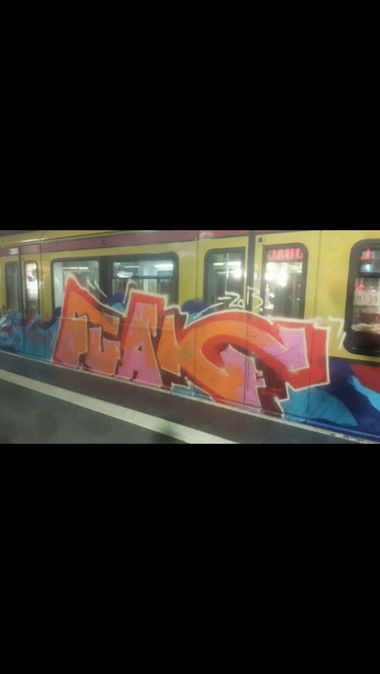 Graffiti Train - Photo by CrackKlaus18 - Fuak
