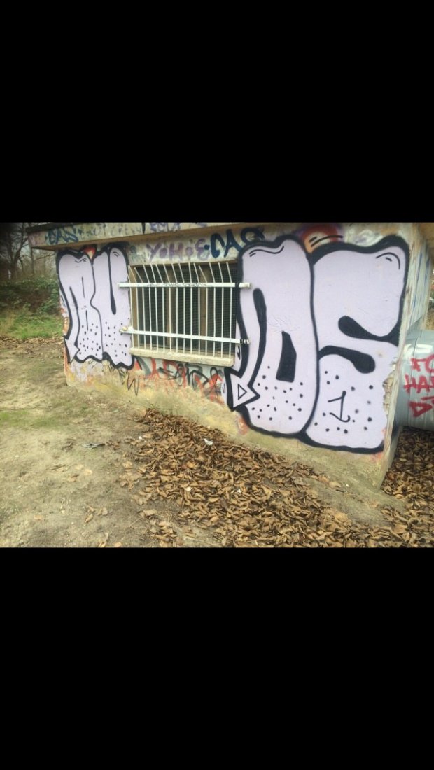 Graffiti Wall - Photo by CrackKlaus18 - Buds